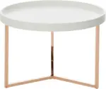 mömax Dornbirn - Ihr Trendmöbelhaus in Dornbirn Couchtisch 'WL5.765' Ø ca. 58,5 cm, weiss