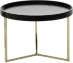 mömax Dornbirn - Ihr Trendmöbelhaus in Dornbirn Couchtisch 'Eva' Ø ca. 58,5 cm, schwarz