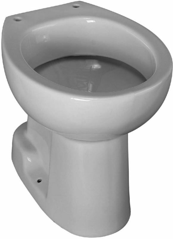 Stand-WC „Cornat“, tief, IS, weiß