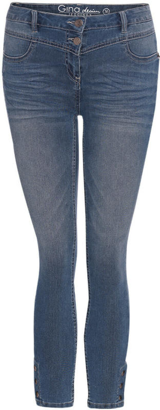 7/8 Damen Jeggings mit Used-Waschung (Nur online)