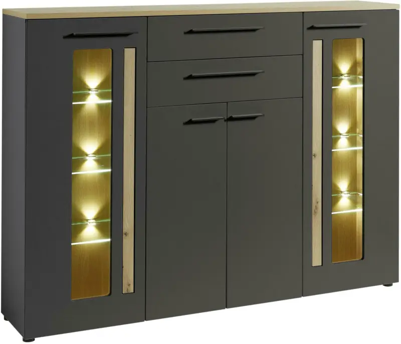 Highboard 'Loft-Two' , eiche