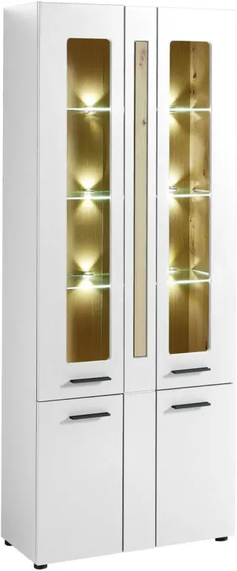 Vitrine 'Loft-Two' , weiß