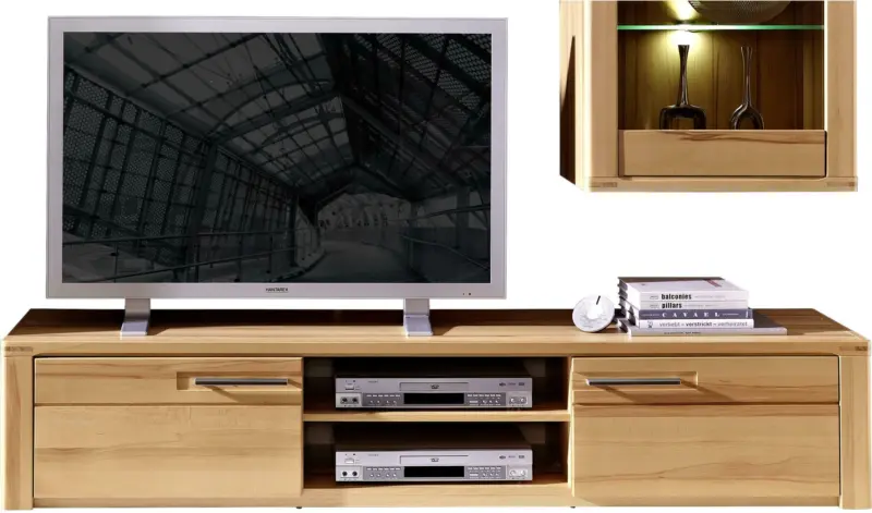 TV-Element 'Nature Plus' , aus Kernbuche