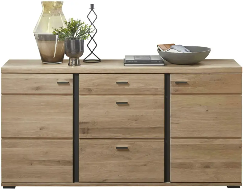 Sideboard in Schwarz/ Eichefarbe 'Sonos'