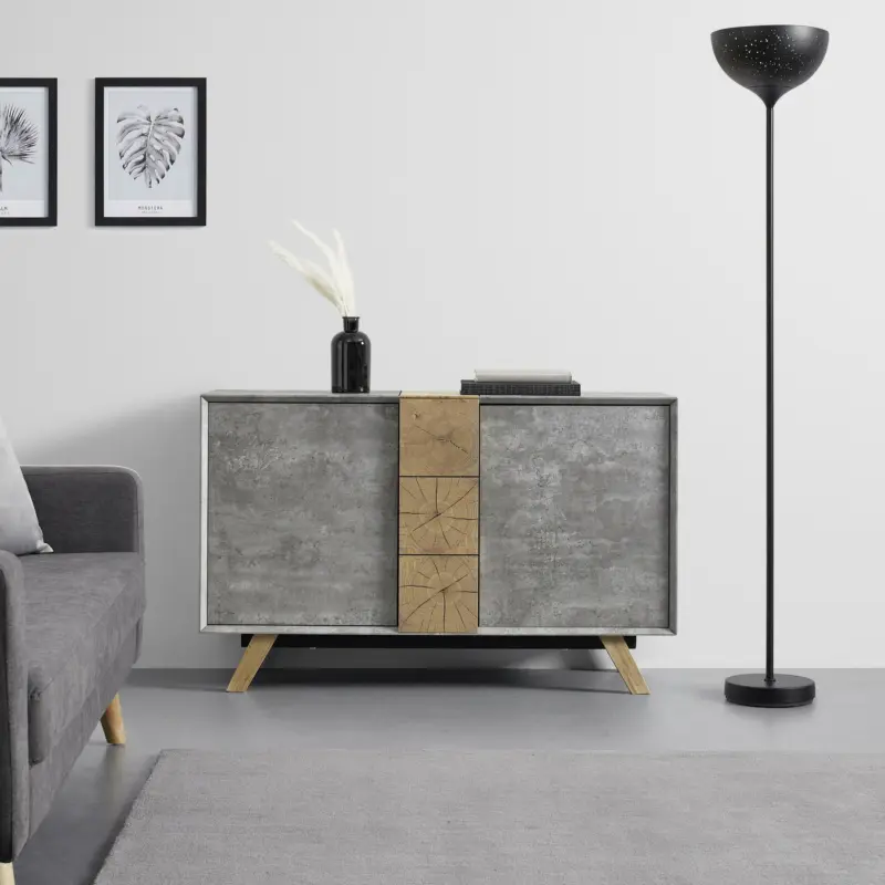 Sideboard 'Casper', grau