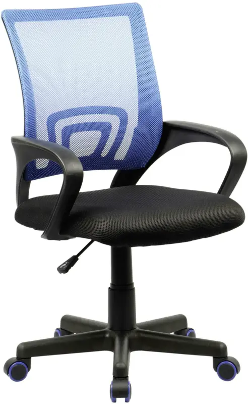 Jugenddrehstuhl in Blau/ Schwarz 'Tinos'