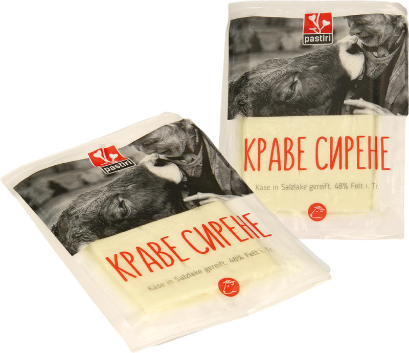 Käse in Salzlake gereift, 48% Fett i. Tr.