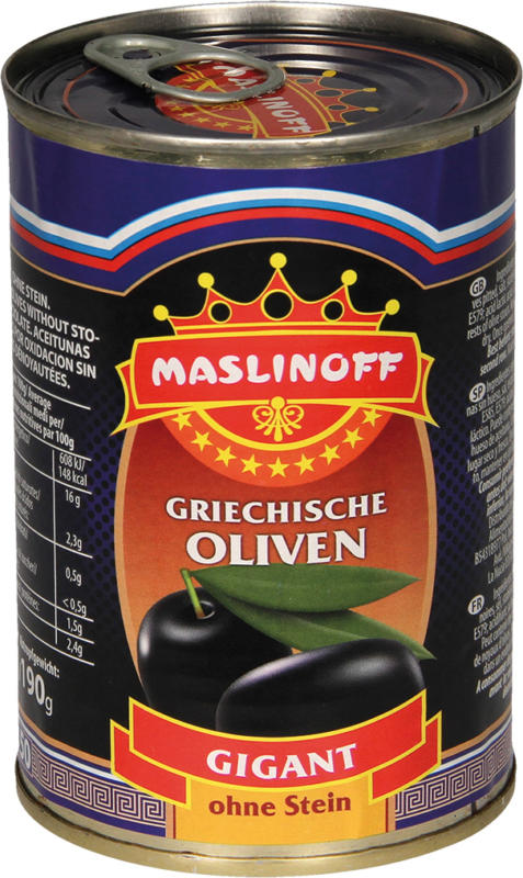 Oliven ohne Stein