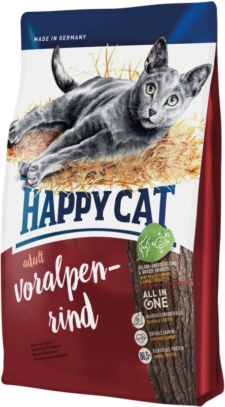 Happy Cat Adult Boeuf des préalpes 1,4kg