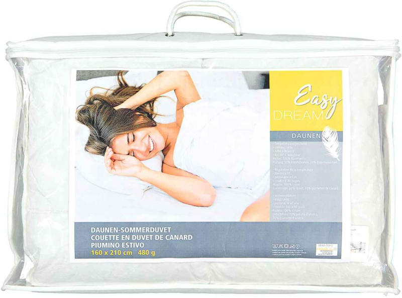 Easy Dream Daunen-Sommerduvet -