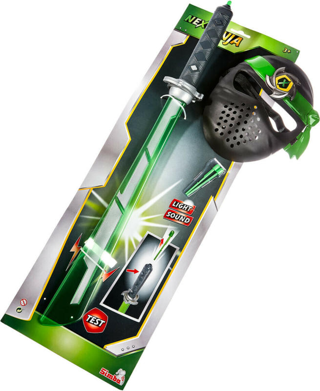 Spielzeug Ninja-Set mit Licht und Sound (Nur online)