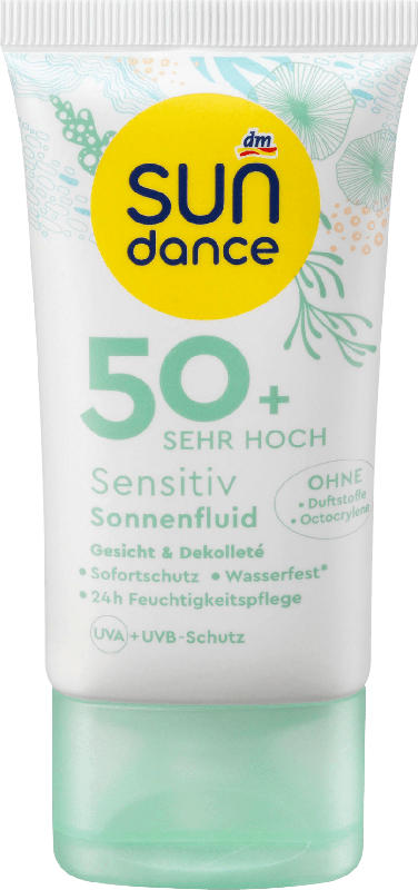 SUNDANCE Sonnenfluid Gesicht Sensitiv LSF 50+