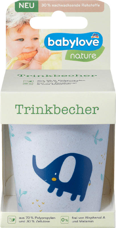 babylove nature Trinkbecher Elefant