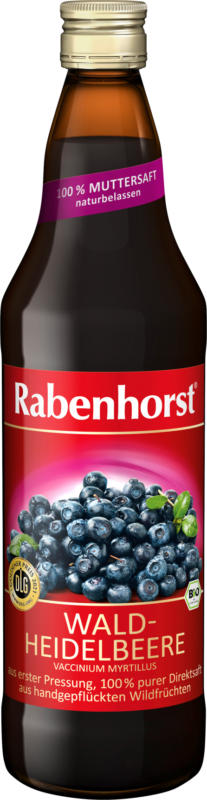 Rabenhorst Direktsaft, Waldheidelbeere