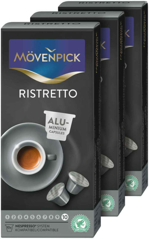 Mövenpick Ristretto, 3x10 capsule -