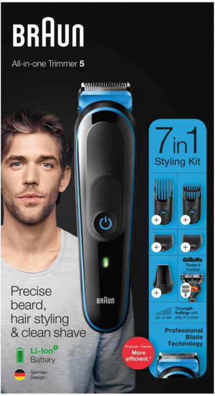 BRAUN MGK5245 Tondeuse tout-en-un -