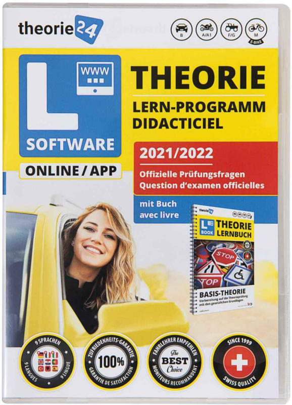Theorie 24 Online Lernsoftware für die Theorieprüfung -