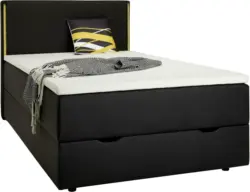 Boxspringbett mit Beleuchtung ca. 140x200cm
