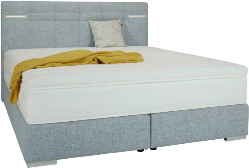 Boxspringbett mit Beleuchtung ca. 180x200cm