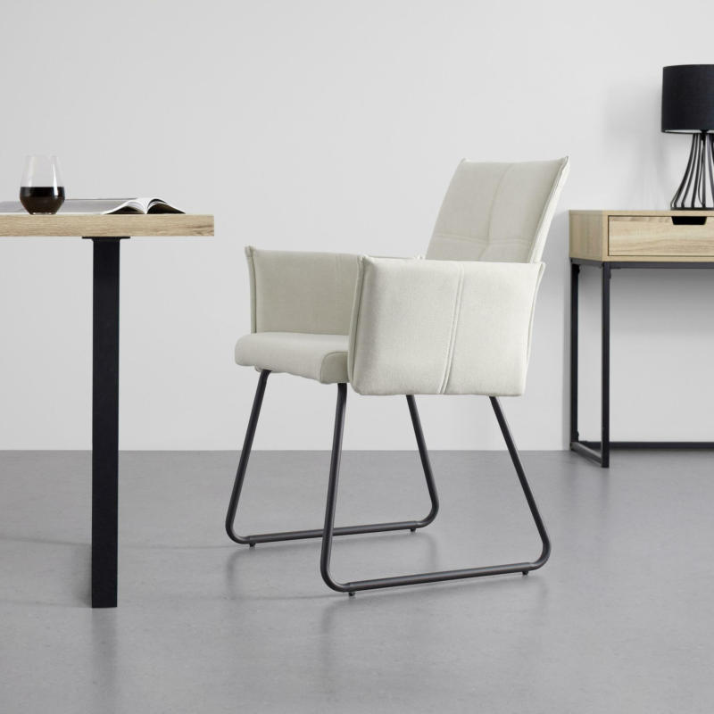 Stuhl 'Manila', creme