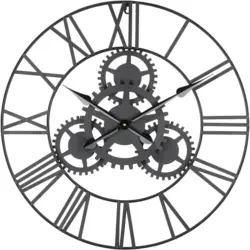 Wanduhr Gears aus Metall Ø ca. 70cm