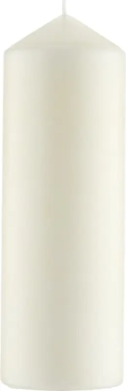 Stumpenkerze Urban in Champagner