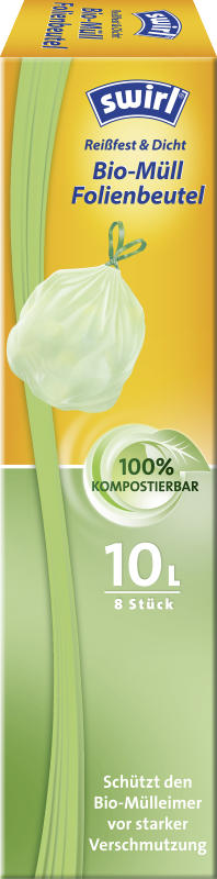 Swirl Bio-Müll Folienbeutel 10L
