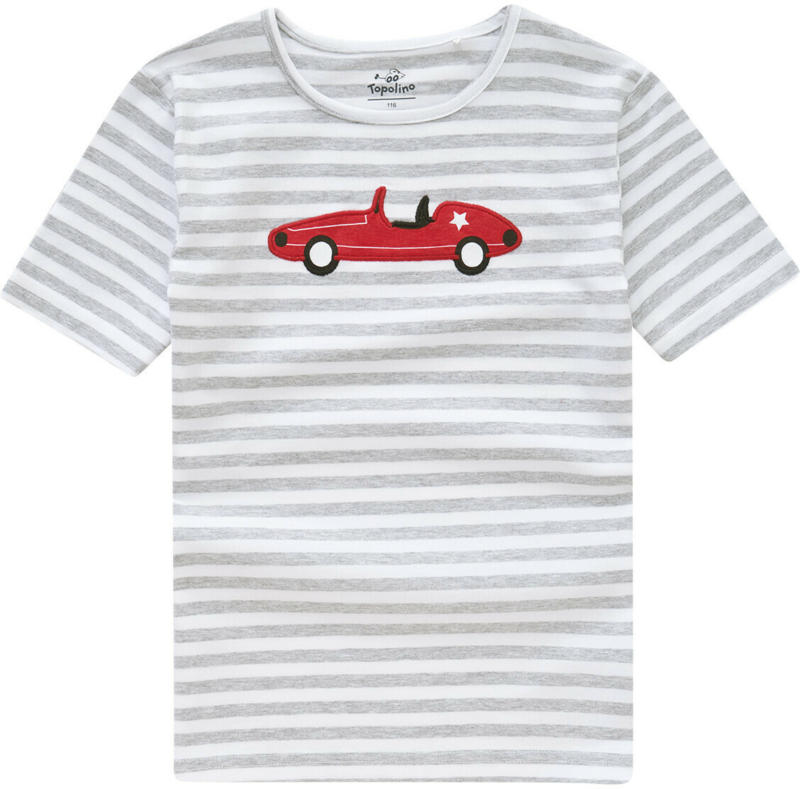 Jungen T-Shirt mit Rennauto-Applikation (Nur online)