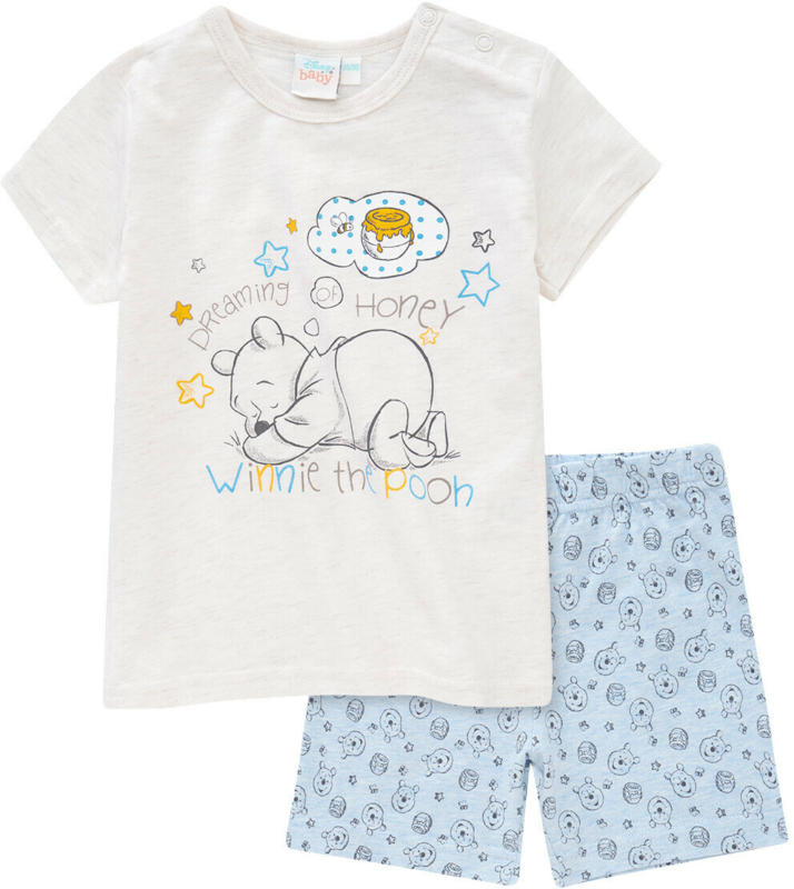 Winnie Puuh Shorty in melierter Optik (Nur online)