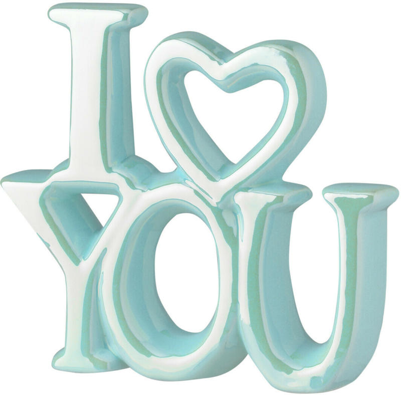 Deko-Schriftzug I Love you (Nur online)