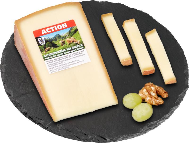 Formaggio del contadino di montagna, di Urnäsch, ca. 320 g, per 100 g