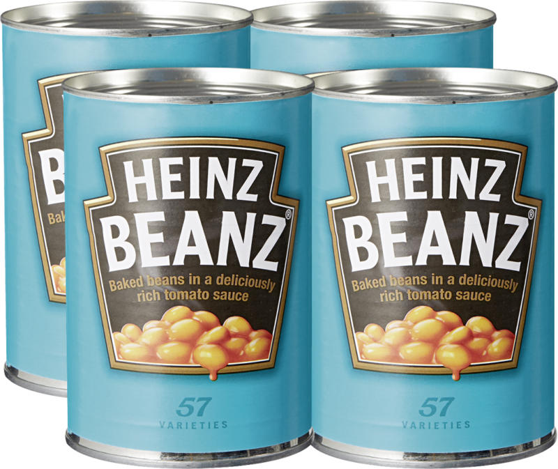 Heinz Baked Beanz, 4 x 415 g