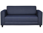 Banquette-lit DENIM tissu bleu 81x174x74cm