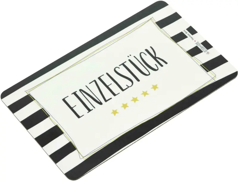 Schneidebrett Einzelstück in Weiß