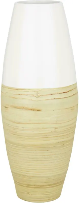 Vase Naturelle Weiß/Natur