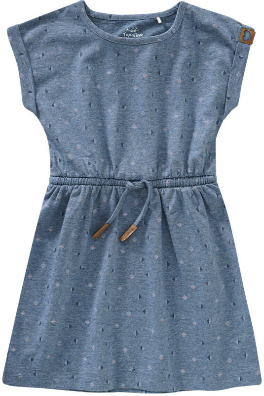 Mädchen Kleid mit Allover-Print (Nur online)