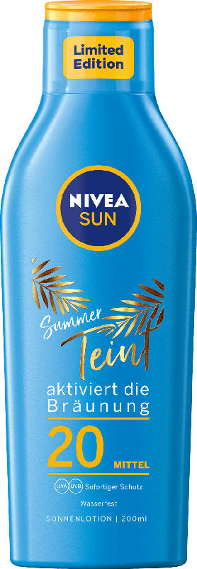 NIVEA SUN Sonnenmilch summer teint LSF 20