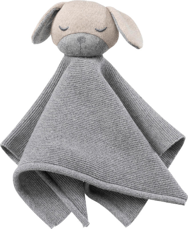 ALANA Schmusetuch Hund, grau