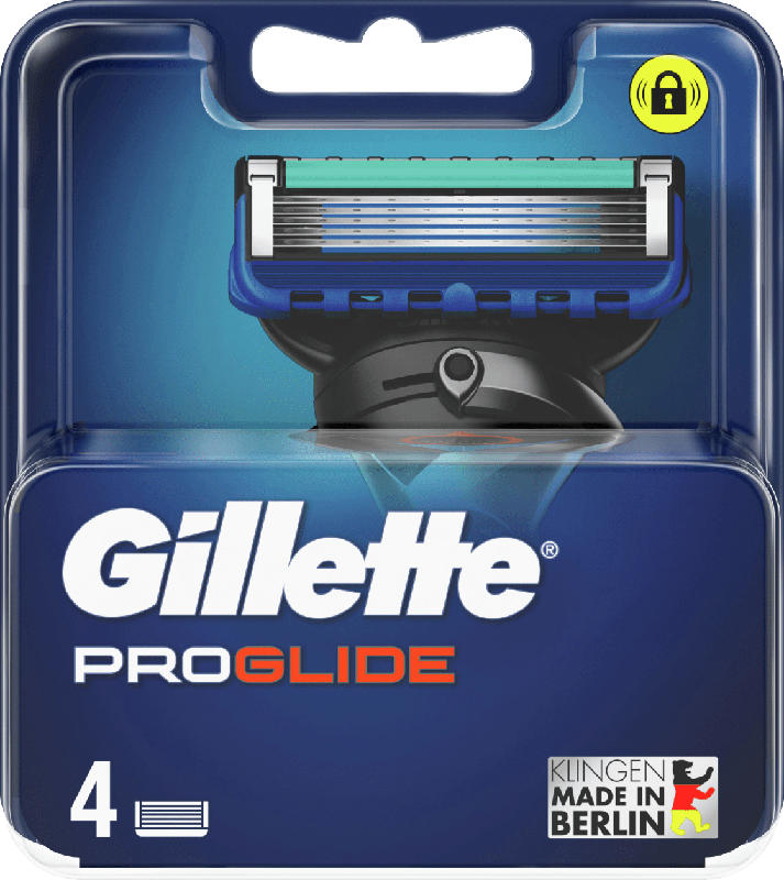 Gillette Fusion ProGlide Ersatzklingen 4er