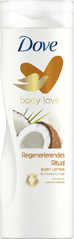 Dove Bodylotion Regenerierendes Ritual mit Kokos- und Mandelduft