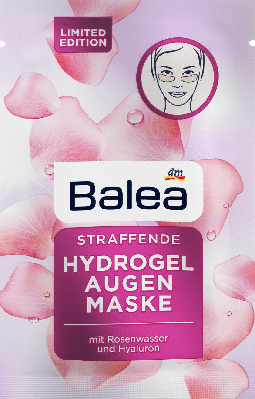 Balea Augenpads Hydrogel Rosenwasser