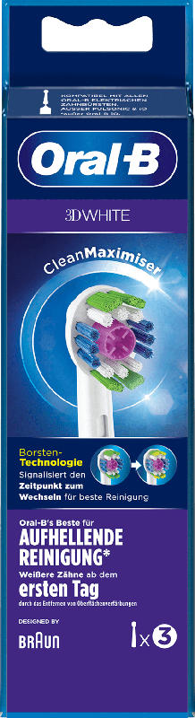 Oral-B Aufsteckbürsten 3D White CleanMaximizer