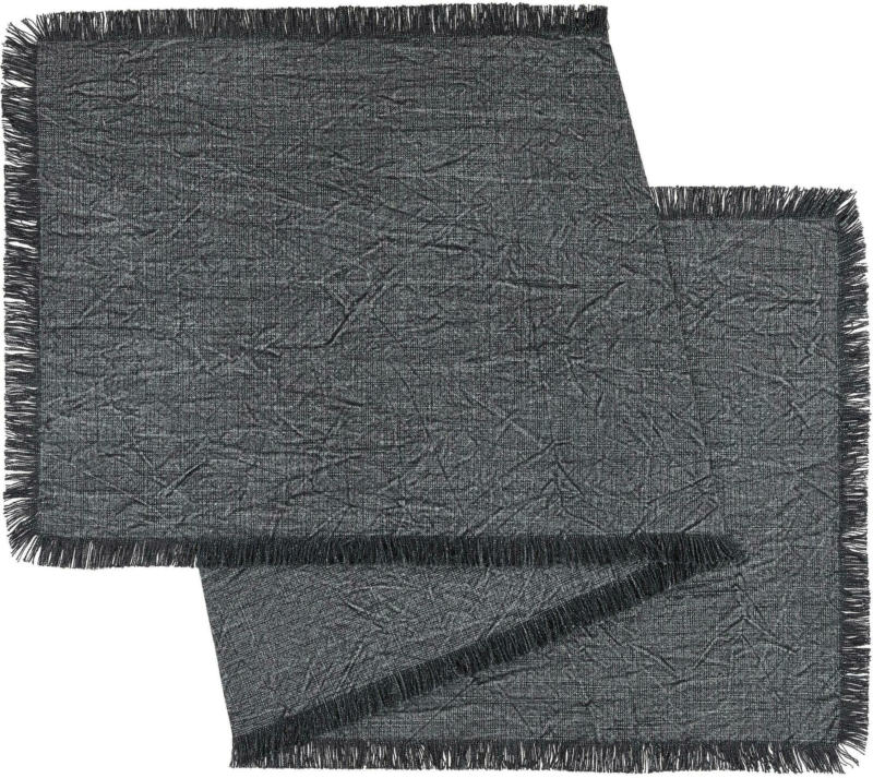 Tischläufer Allegra in Grau ca. 40x150cm