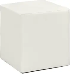 Hocker in Wei&szlig;