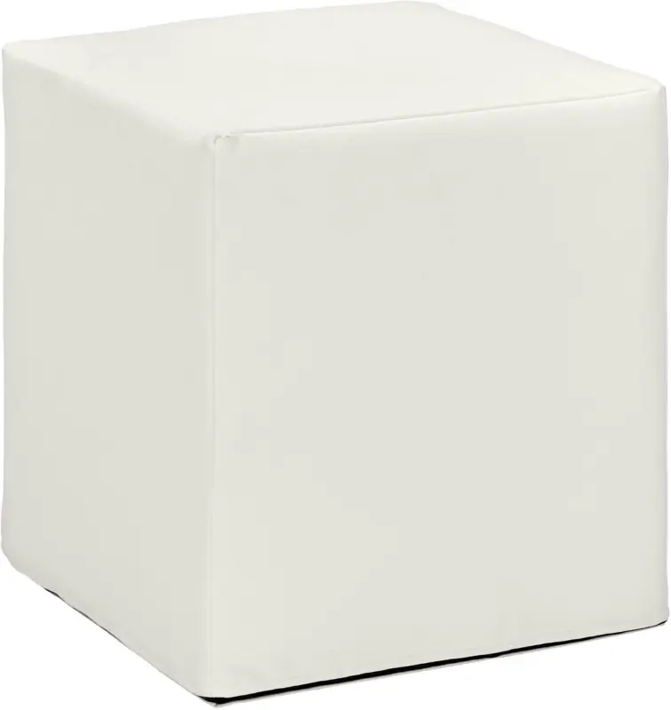 Hocker in Wei&szlig;