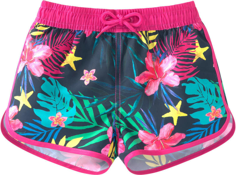 Mädchen Badeshorts im Hawaii-Look (Nur online)