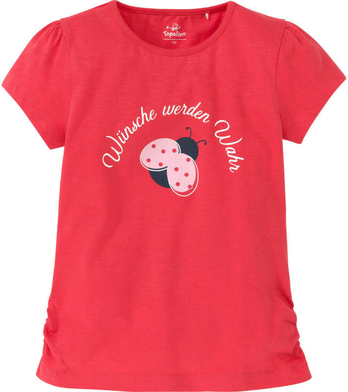 Mädchen T-Shirt mit Message-Print (Nur online)
