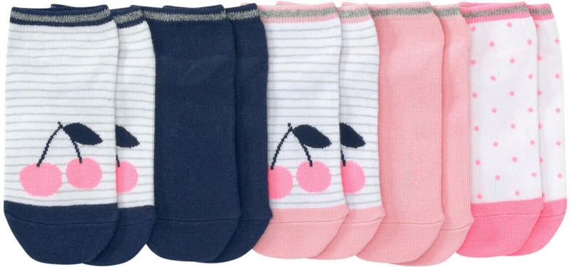 5 Paar Mädchen Sneaker-Socken im Set (Nur online)