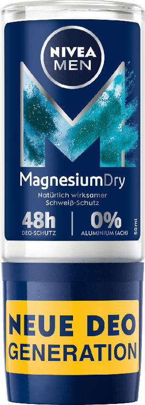 NIVEA MEN Deo Roll-On Magnesium Dry