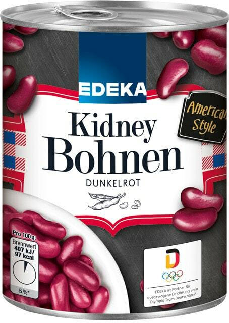 EDEKA Kidney Bohnen, Braune Linsen